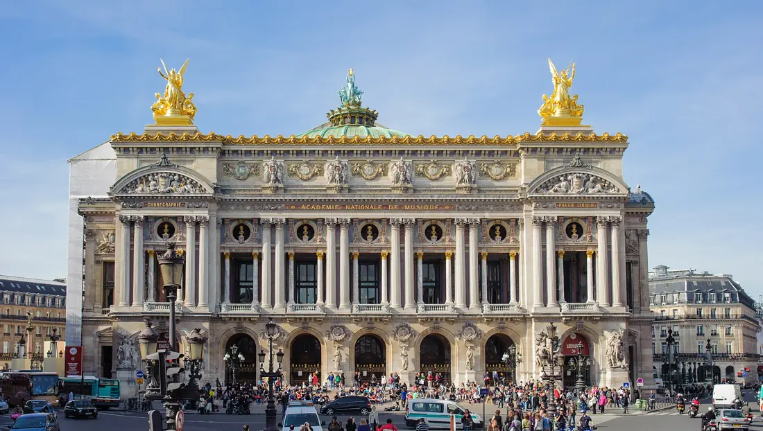 Opéra Garnier : l'éclectisme du Second Empire.
